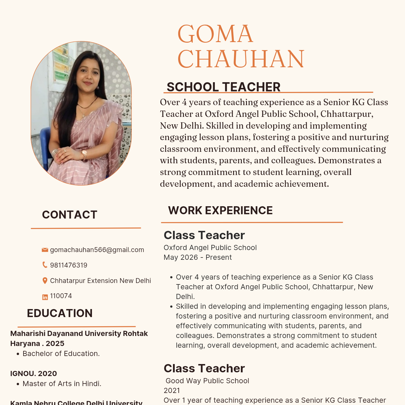 GOMA CHAUHAN