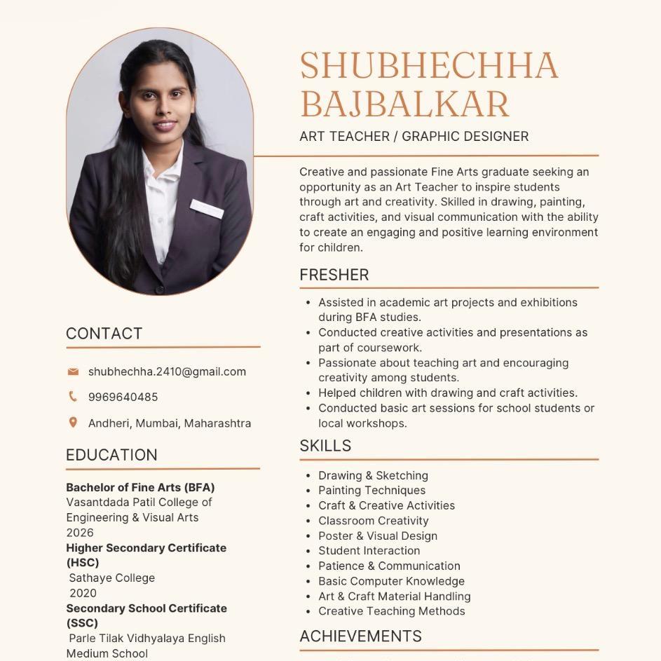 Shubhechha maruti bajbalkar