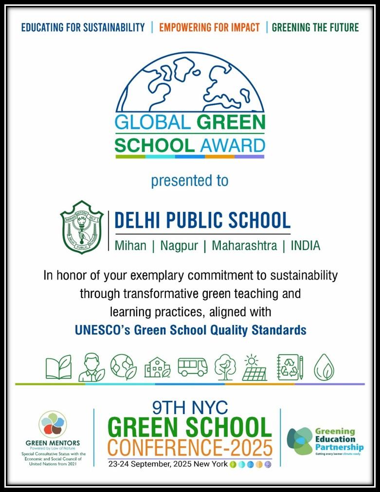 Global Green School Award
