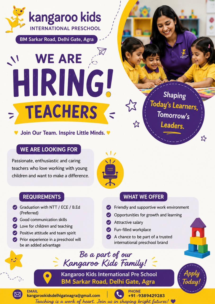 Kangarookids international preschool agra
