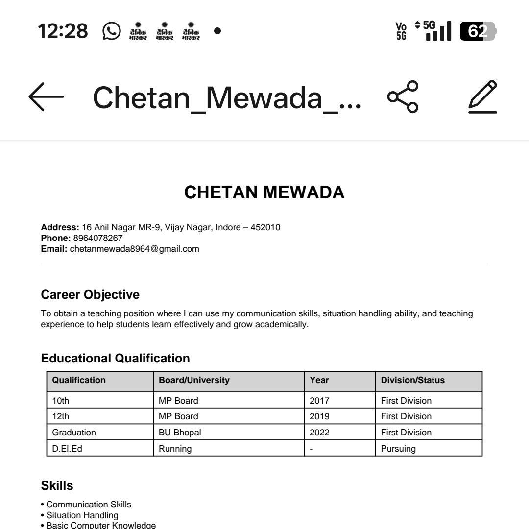 Chetan Mewada