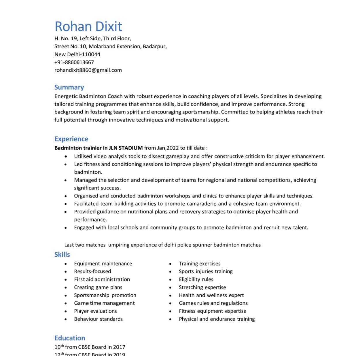 Rohan Dixit