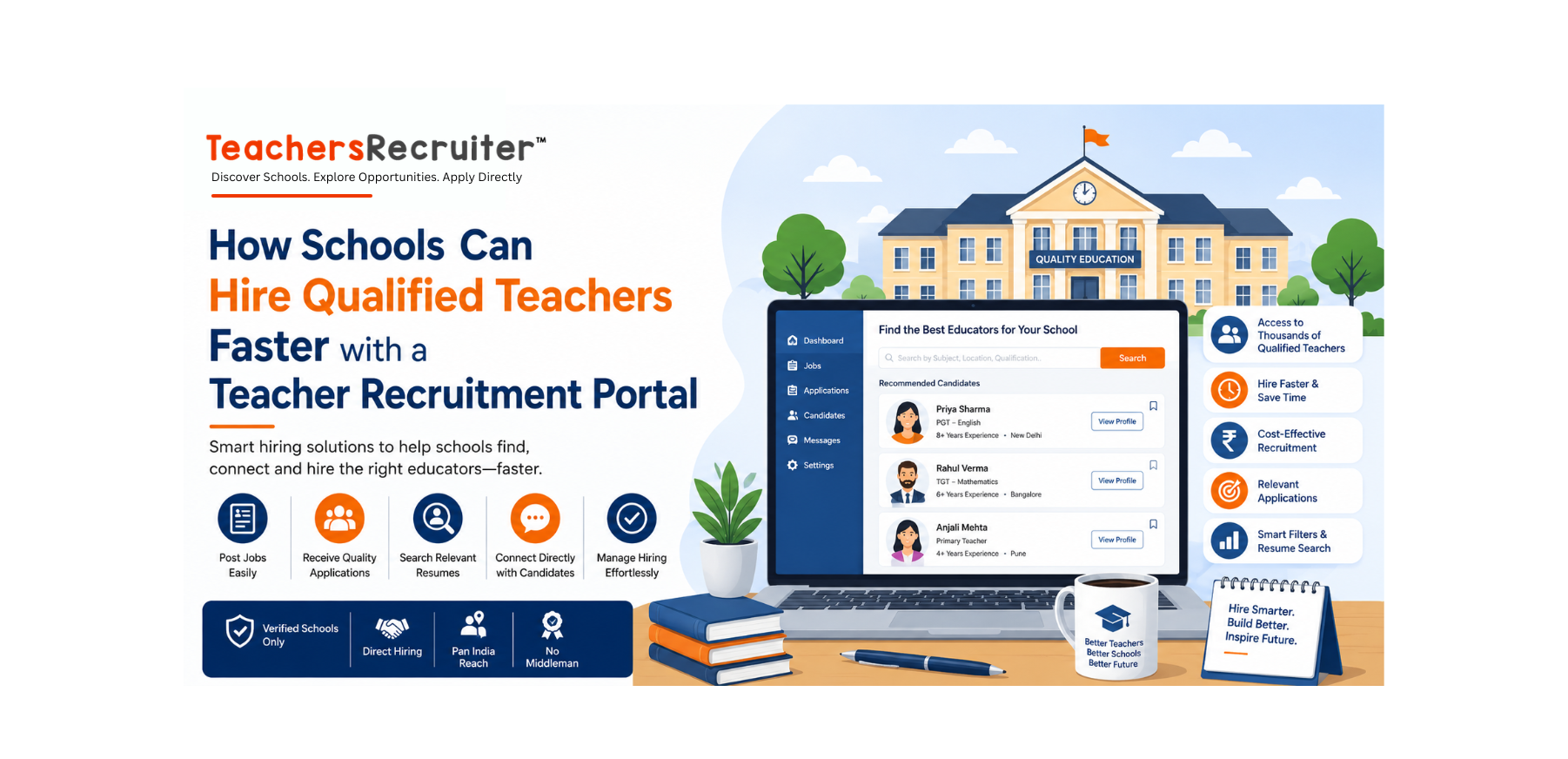 How Schools Can Hire Qualified Teachers Faster with a Teacher Recruitment Portal